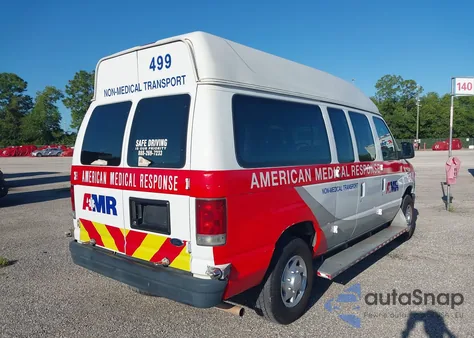 2014 Ford E-250 Commercial z USA, uszkodzony, nr VIN 1FTNE2EW9EDB19424